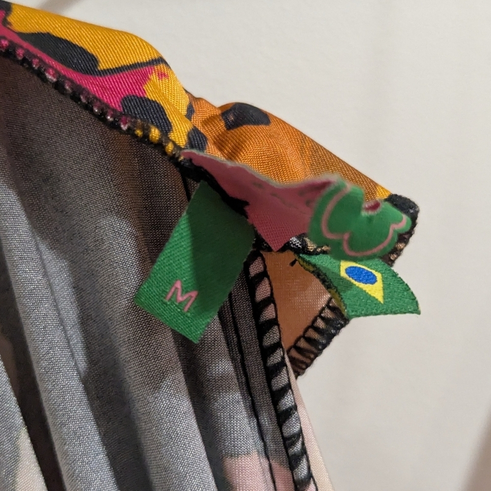 Farm Rio Banana Print Mini Dress - Picture 9 of 10